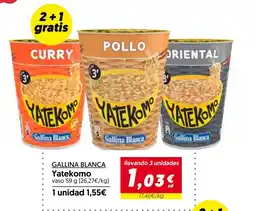 Hiper Usera GALLINA BLANCA Yatekomo oferta