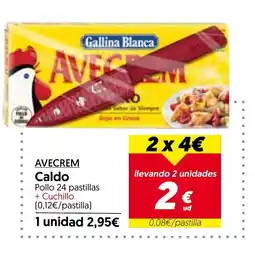 Hiper Usera AVECREM Caldo oferta