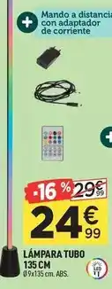 Centrakor Lámpara tubo 135 cm oferta
