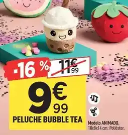 Centrakor Peluche bubble tea oferta