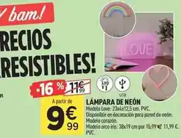 Centrakor Lámpara de neon oferta