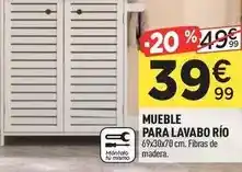 Centrakor Mueble para lavabo rio oferta