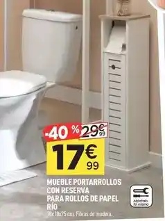 Centrakor Mueble portarrollos con reserva para rollos de papel rio oferta