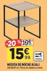 Centrakor Mesita de noche aliaj oferta