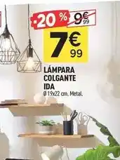 Centrakor Lámpara colgante ida oferta