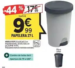 Centrakor Papelera oferta