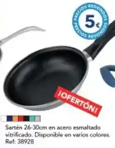 Tiendas MGI Sartén 26-30cm en acero esmaltado vitrificado. disponible en varios colores oferta