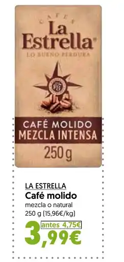 Hiper Usera LA ESTRELLA Café molido oferta