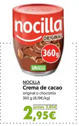 Hiper Usera NOCILLA Crema de cacao oferta