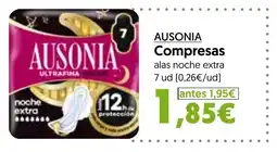 Hiper Usera AUSONIA Compresas oferta