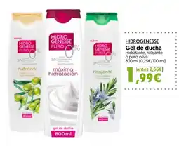Hiper Usera HIDROGENESSE Gel de duch oferta