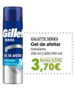 Hiper Usera GILLETTE SERIES Gel de afeitar hidratante oferta