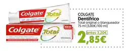 Hiper Usera COLGATE Dentifrico oferta