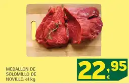 HiperDino Medallón de solomillo de novillo oferta