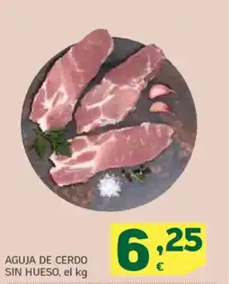 HiperDino Aguja de cerdo sin hueso oferta