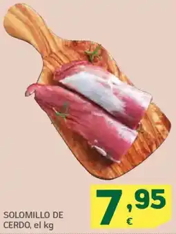 HiperDino Solomillo de cerdo oferta