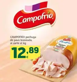 HiperDino CAMPOFRÍO pechuga de pavo braseada oferta