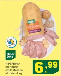 HiperDino HIPERDINO mortadela estilo italiana oferta
