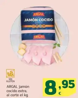 HiperDino ARGAL jamón cocido extra oferta