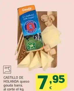 HiperDino CASTILLO DE HOLANDA queso gouda barra oferta