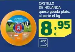 HiperDino CASTILLO DE HOLANDA queso gouda plato, oferta