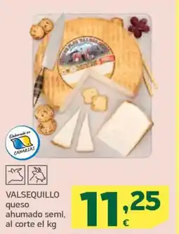 HiperDino VALSEQUILLO queso ahumado semi oferta