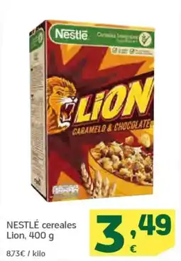 HiperDino NESTLÉ cereales Lion oferta