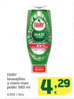 HiperDino FAIRY lavavajillas a mano maxi poder oferta
