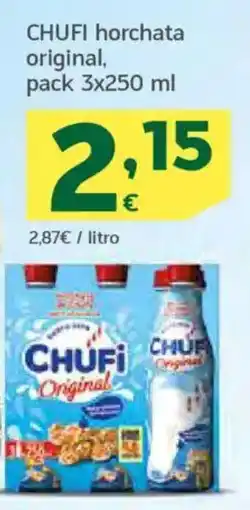 HiperDino CHUFI horchata original oferta