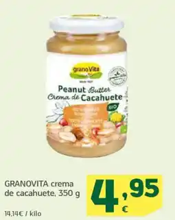 HiperDino GRANOVITA crema de cacahuete oferta
