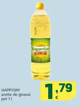 HiperDino HAPPYDAY aceite de girasol, oferta