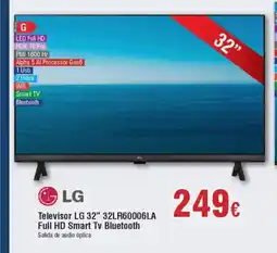 Hiper FROIZ LG Televisor 32" 32LR60006LA Full HD Smart Tv Bluetooth oferta