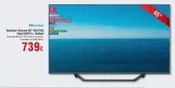 Hiper FROIZ HISENSE Televisor Hisense 65" 65U7NQ Uled HDR10+ DolbyV oferta