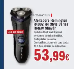 Hiper FROIZ REMINGTON Afeitadora R4002 R4 Style Series Rotary Shaver oferta
