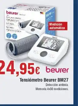 Hiper FROIZ Tensiómetro Beurer BM27 oferta
