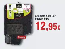 Hiper FROIZ Alfombra Auto Car Factory Faro oferta