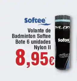 Hiper FROIZ SOFTEE Volante de Badminton Bote 6 unidades Nylon II oferta