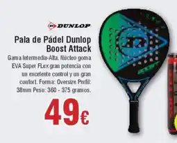 Hiper FROIZ DUNLOP Pala de Pádel Boost Attack oferta