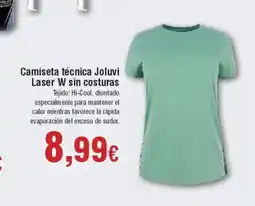 Hiper FROIZ Camiseta técnica Joluvi Laser W sin costuras oferta
