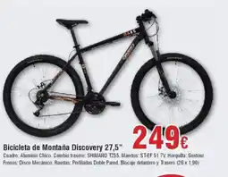 Hiper FROIZ Bicicleta de Montaña Discovery 27,5" oferta