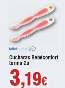 Hiper FROIZ Cucharas Bebéconfort termo 2u oferta