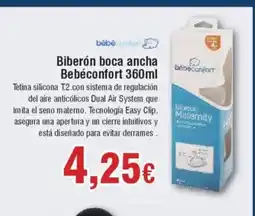 Hiper FROIZ Biberón boca ancha Bebéconfort oferta