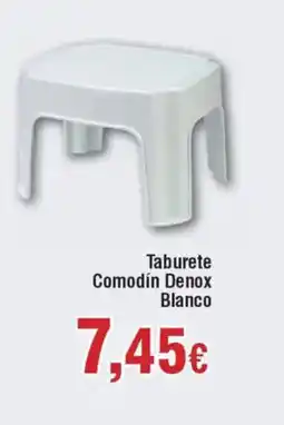 Hiper FROIZ Taburete Comodín Denox Blanco oferta