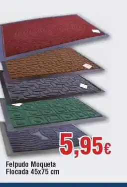 Hiper FROIZ Felpudo Moqueta Flocada oferta