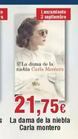 Hiper FROIZ La dama de la niebla Carla Montero oferta