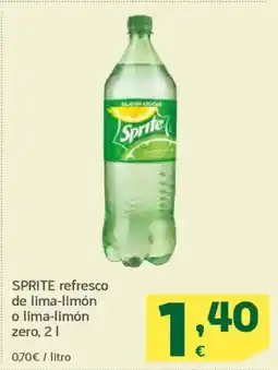 HiperDino SPRITE refresco de lima-limón o lima-limón zero oferta