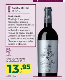 HiperDino JUAN GIL vino tinto Jumilla Blend oferta