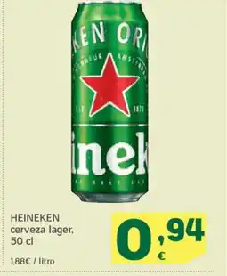 HiperDino HEINEKEN cerveza lager oferta