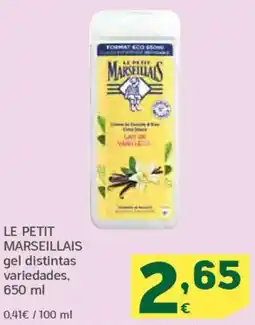 HiperDino LE PETIT MARSEILLAIS gel distintas variedades oferta