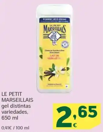 HiperDino LE PETIT MARSEILLAIS gel distintas variedades oferta